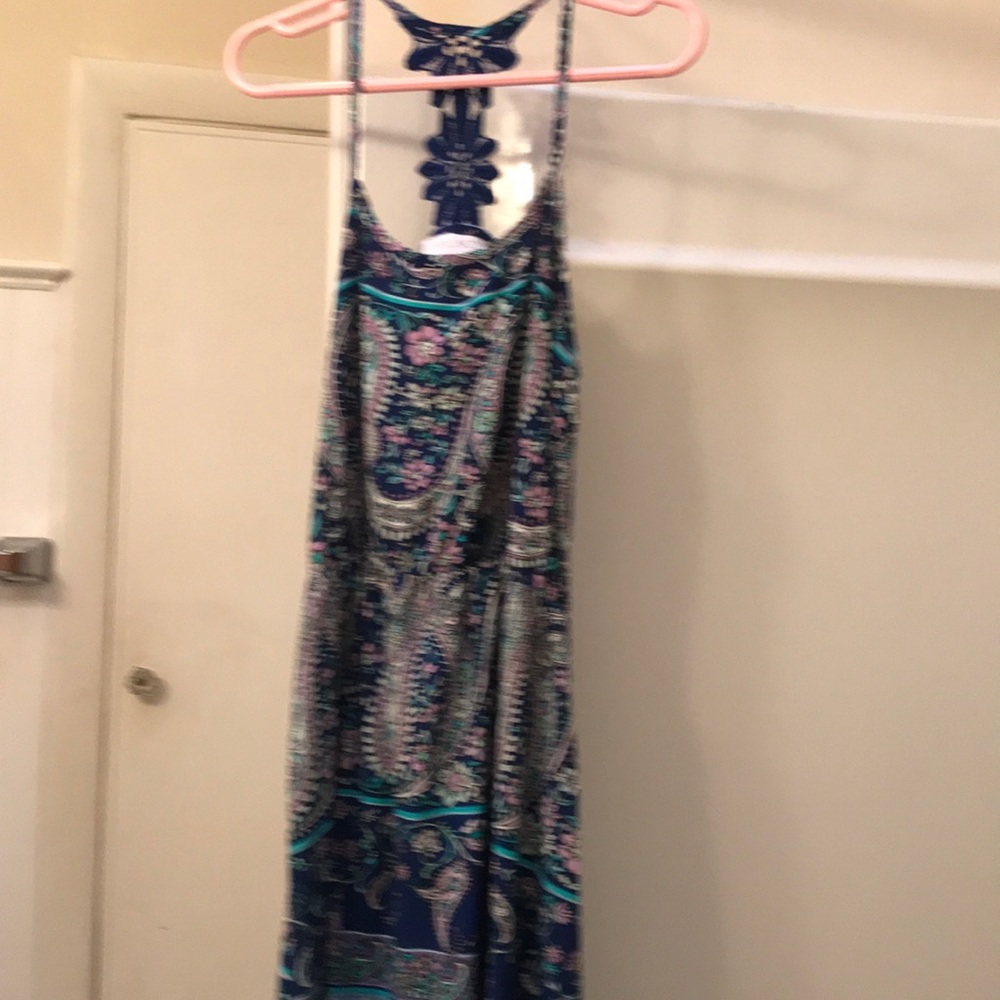 Blue dress